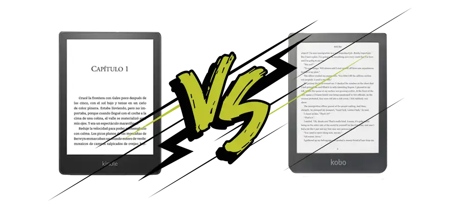 Comparación entre el Kindle Paperwhite vs. Kobo Clara HD